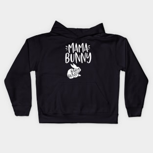 Mama Bunny Baby Bunny Mama Kids Hoodie